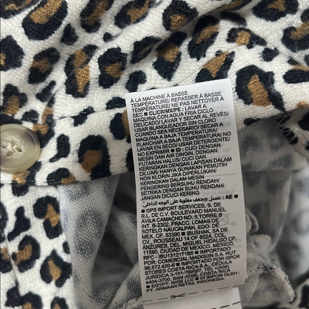 Cheetah Print Old Navy Cardigan - Picture 7 of 9